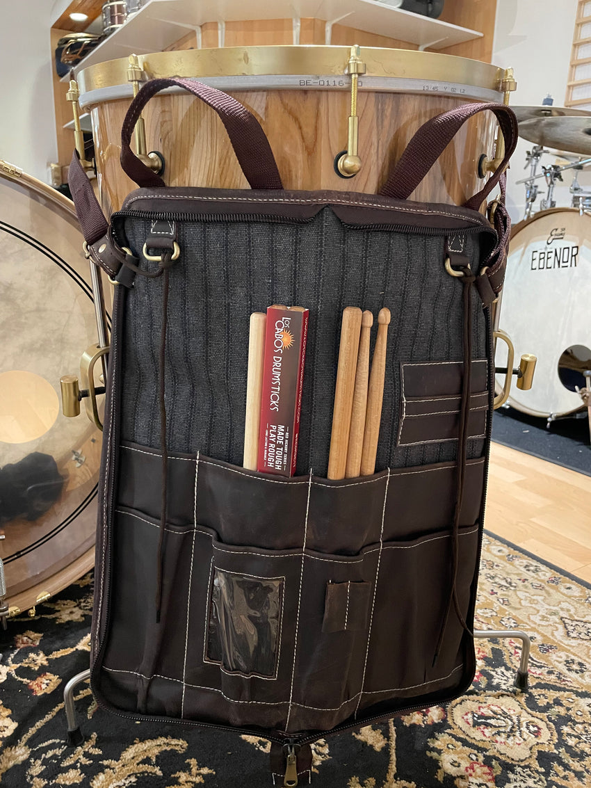 Ebenor leather stick bag
