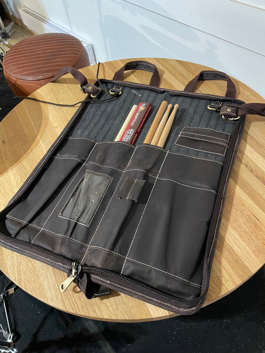 Ebenor leather stick bag
