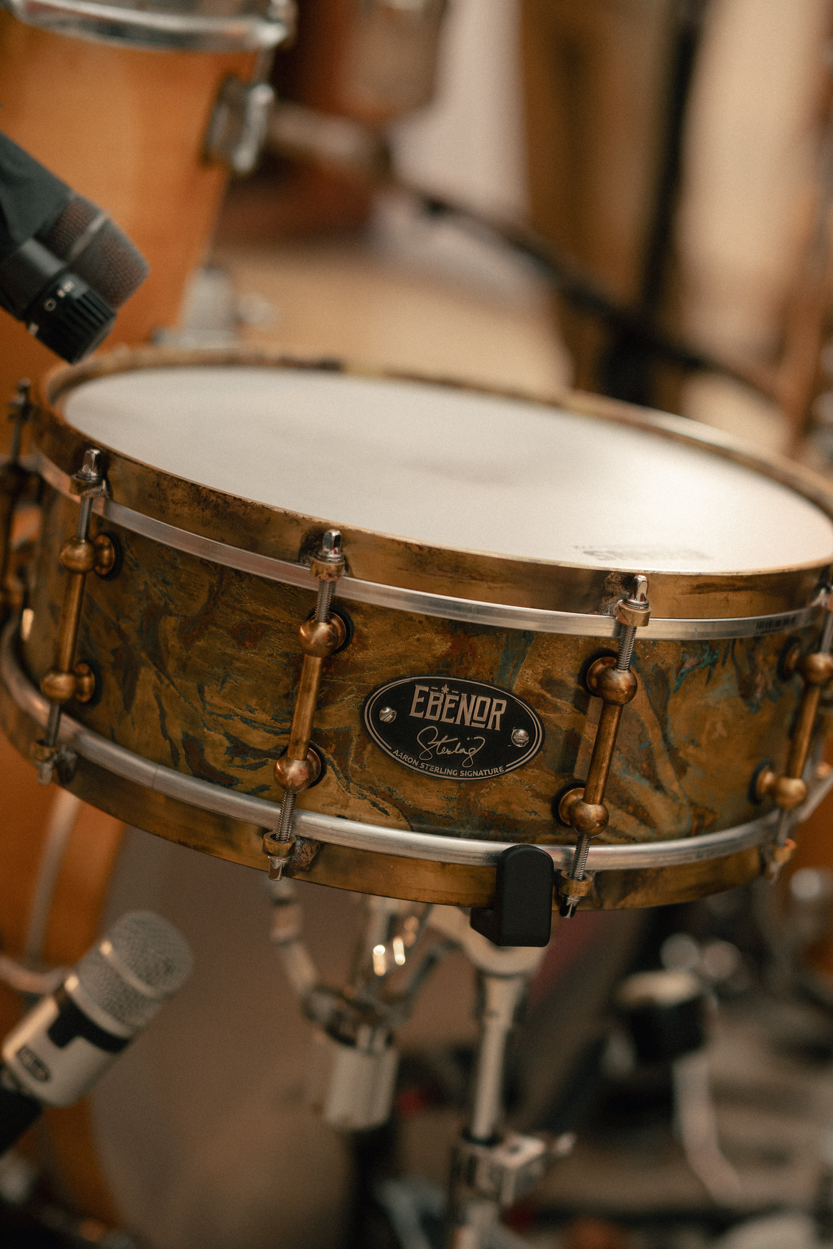 Aaron Sterling signature snare - 14x5 Brass